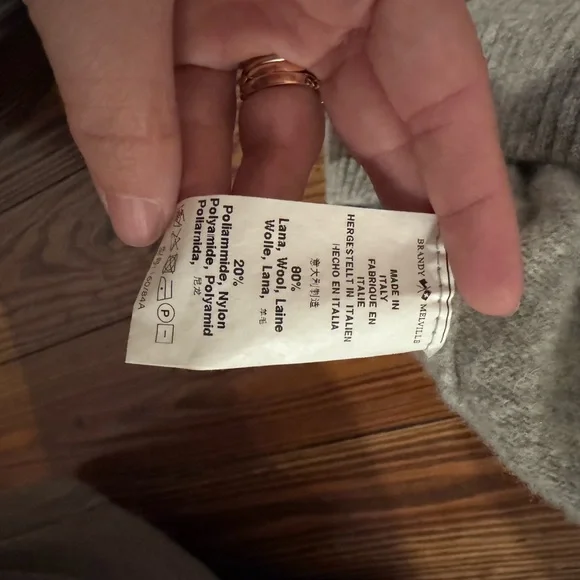 Brandy Melville women’s grey Crewneck Sweater - Picture 3 of 3